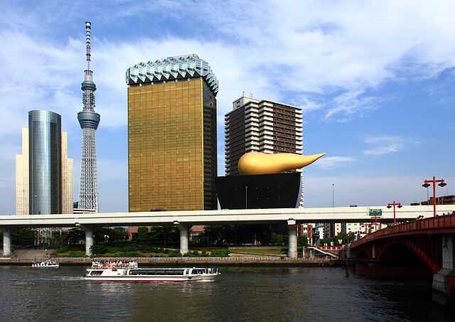 Skytree & Asahi Breweries Building