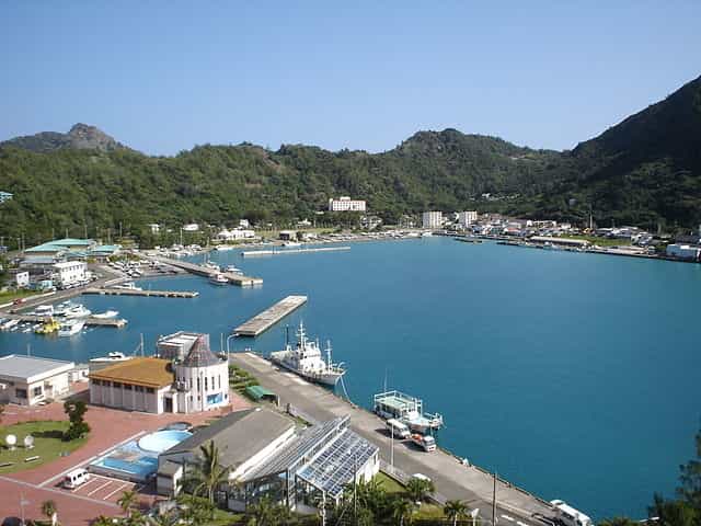 Futami Port On Chichijima Island