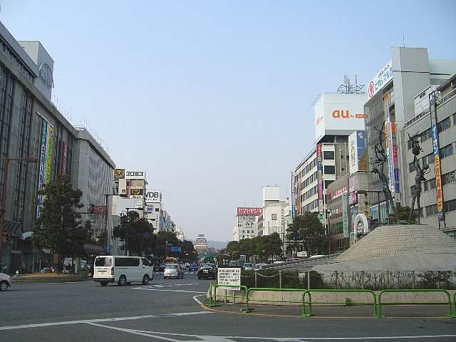 View of Otemae Street - From Himeji Station