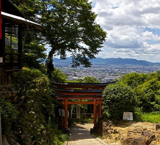 View From Fushimi Inari