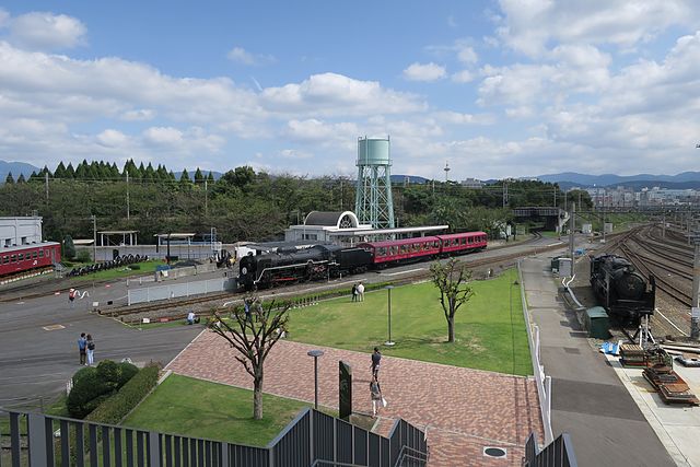 C61 2 Steam Locomotive - Kyoto Railway Museum