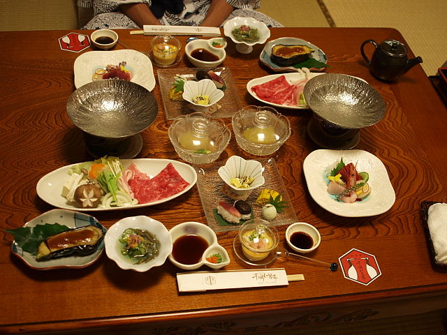Ryokan Dinner - Halal In Japan