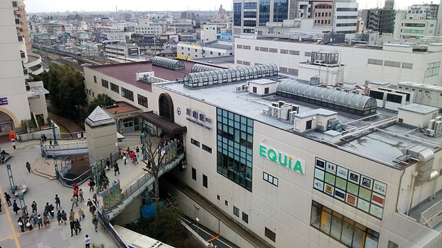 Kawagoe Station - East Exit