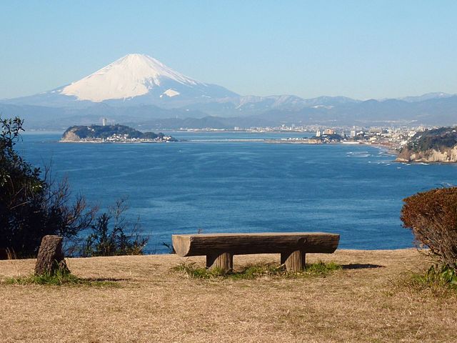 Mt. Fuji From Osaki Park - Zushi City