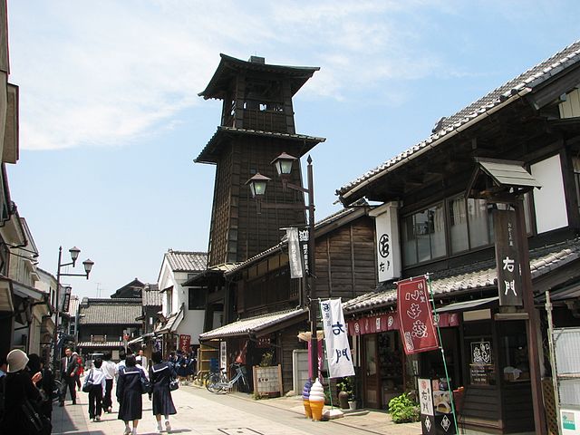 The Bell Tower In Kawagoe