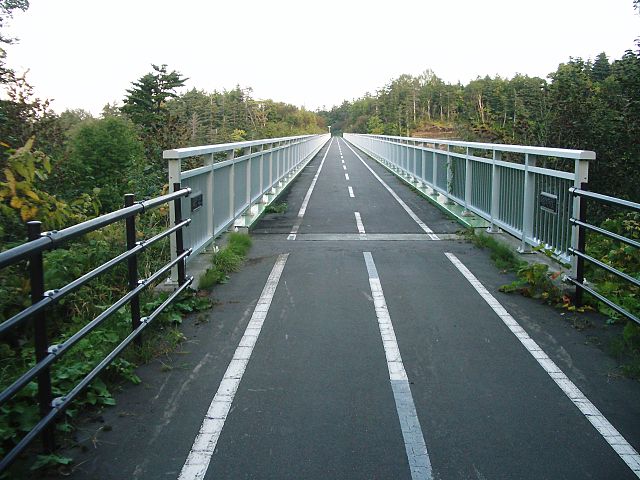 Cycling Road On Rishiri Island