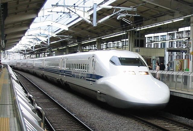 Shinkansen 700 Series - Kyoto Station