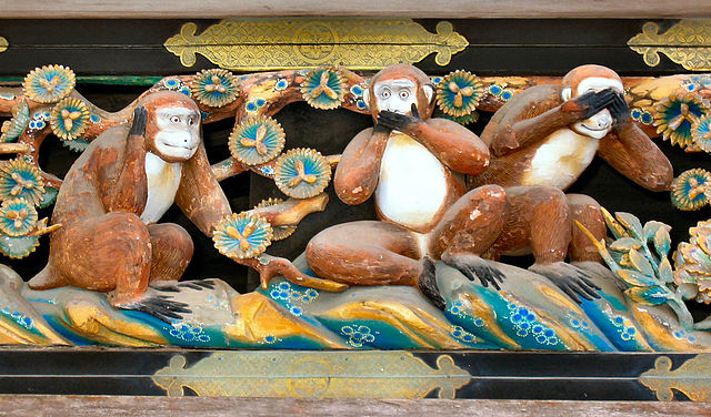 Three Wise Monkeys - Tosho-gu Shrine