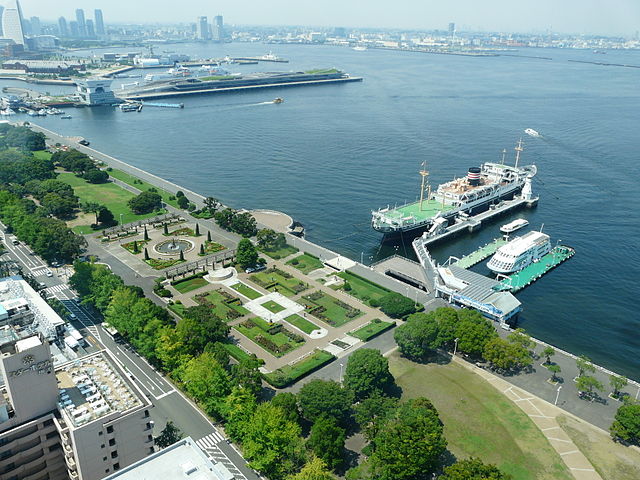View From Yokohama Marine Tower Observation Deck